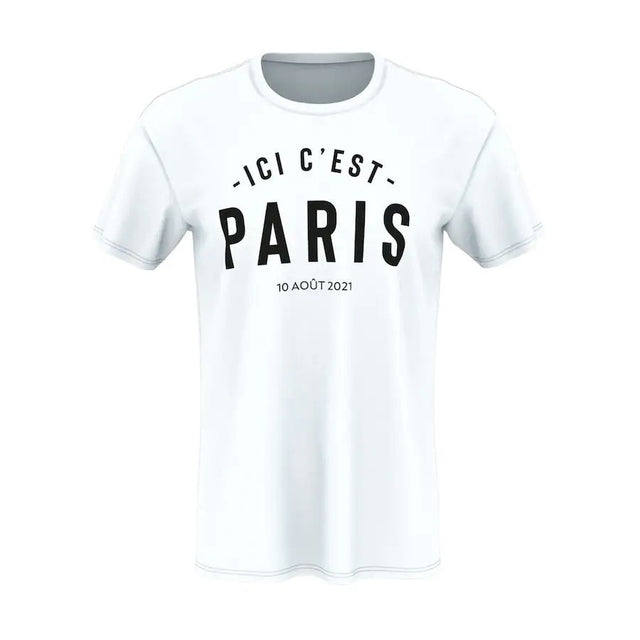 Camisa PSG Ici C'est - Branco