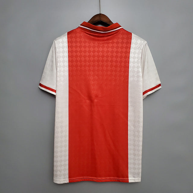 Camisa Ajax Retrô 1990-1992 Vermelha e Branca - | Futmantos