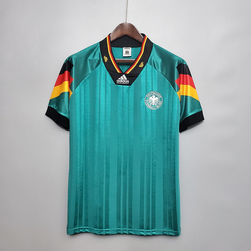 Camisa Seleção Alemanha Retrô 1992 Verde - | Futmantos