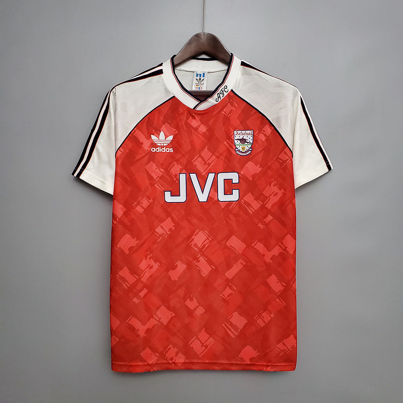Camisa Arsenal Retrô 1990/1992 Vermelha - | Futmantos