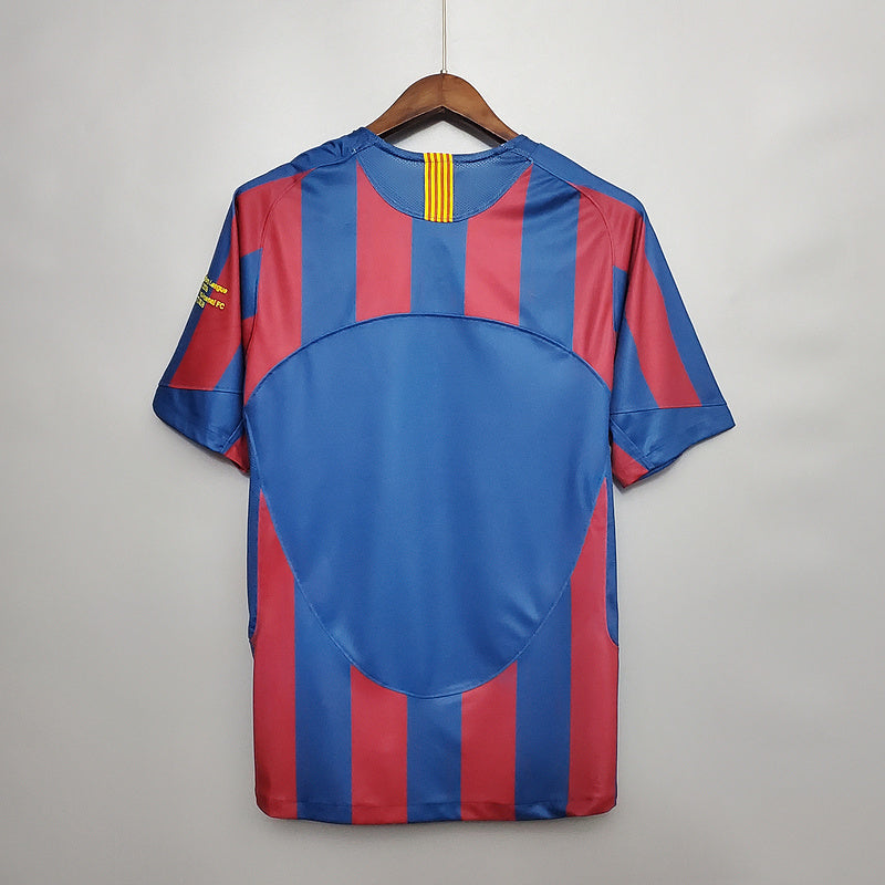 Camisa Barcelona Retrô 2006 Azul e Vermelha - | Futmantos
