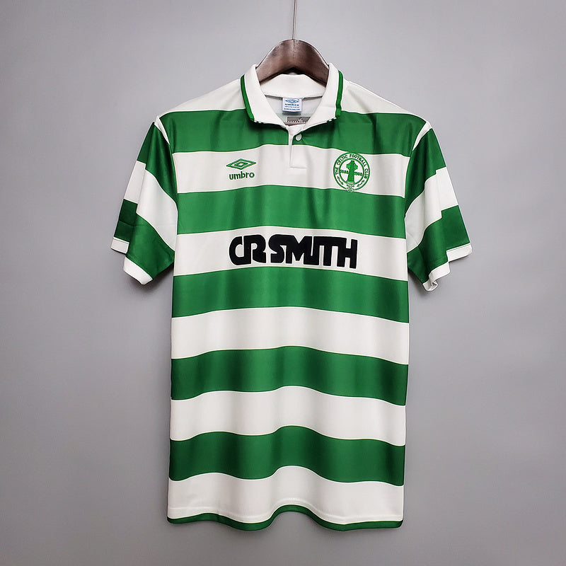 Camisa Celtic Retrô 1987/1989 Verde e Branca - | Futmantos