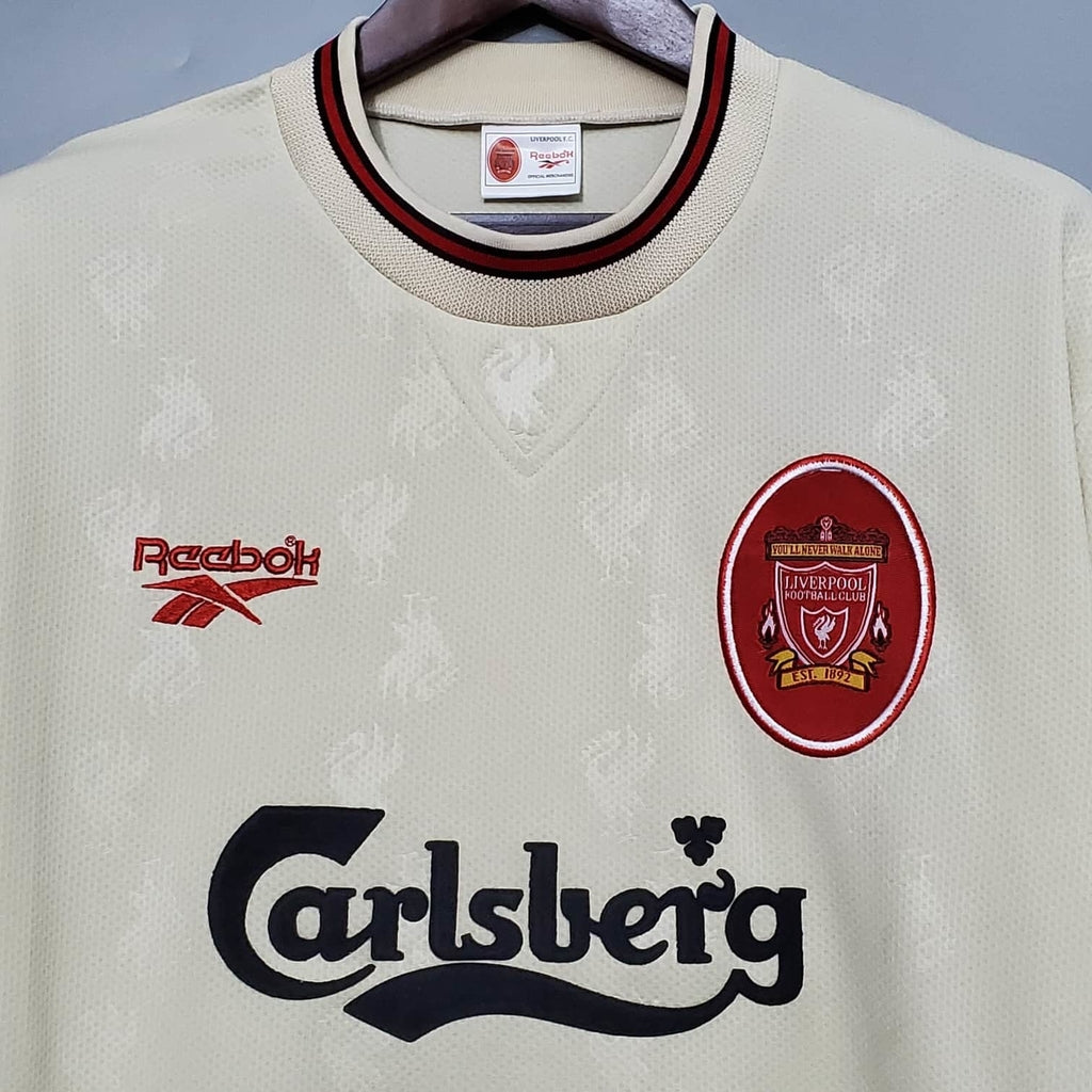 Camisa Liverpool Retrô 1996/1997 Branca - | Futmantos