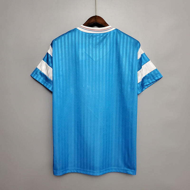 Camisa Marseille Retrô 1990 Azul - | Futmantos