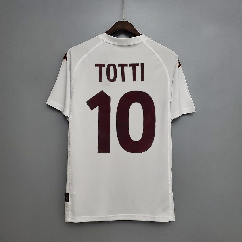 Camisa Roma Retrô 2000/2001 Branca - | Futmantos