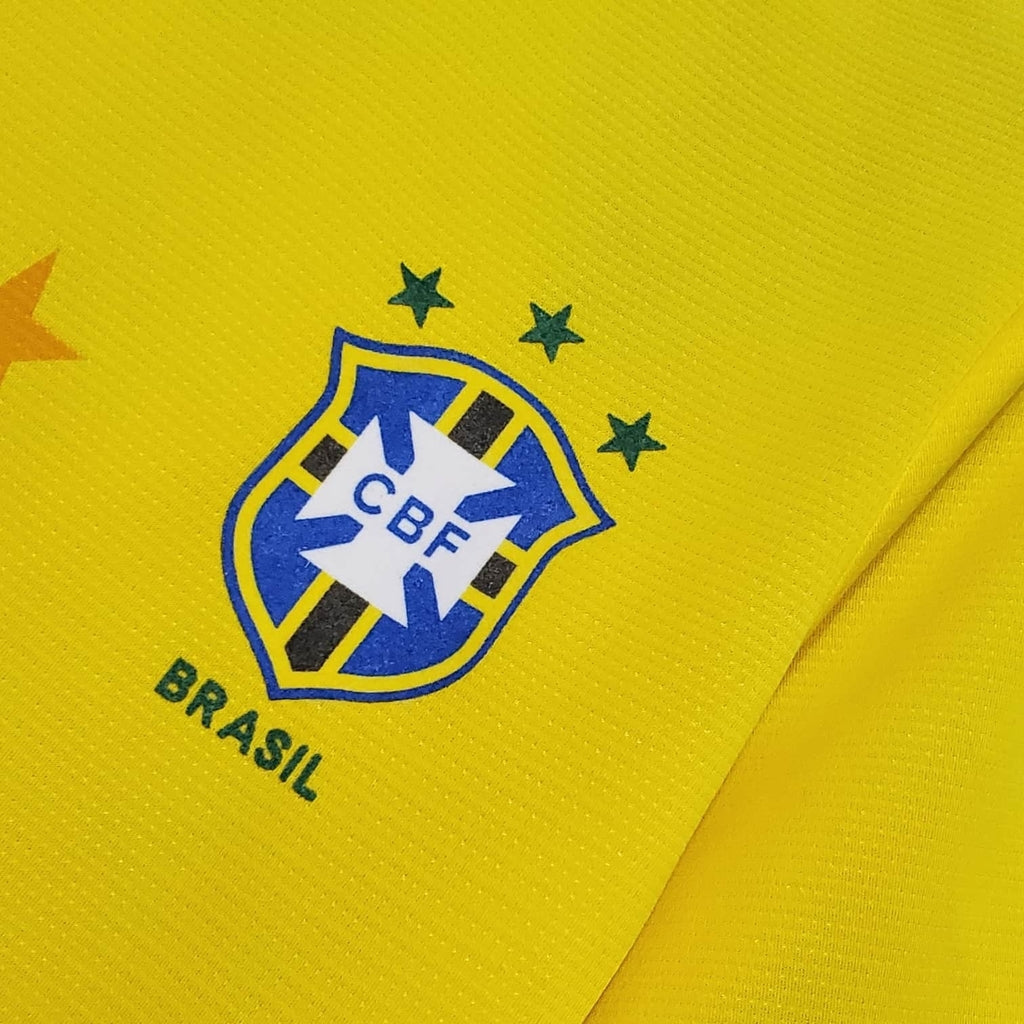 Camisa Seleção Brasileira Retrô 1993/1994 Amarela - | Futmantos