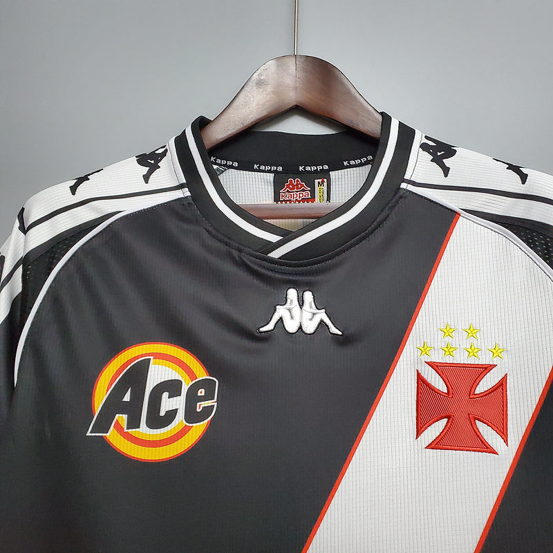 Camisa Vasco Retrô 2000 Preta - | Futmantos