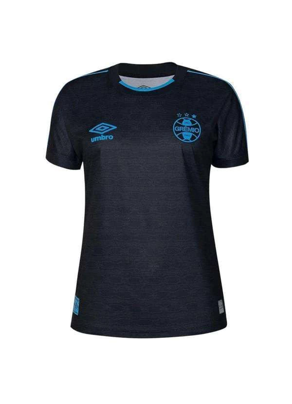 Camisa GrΓͺmio Preta Feminina 23/24