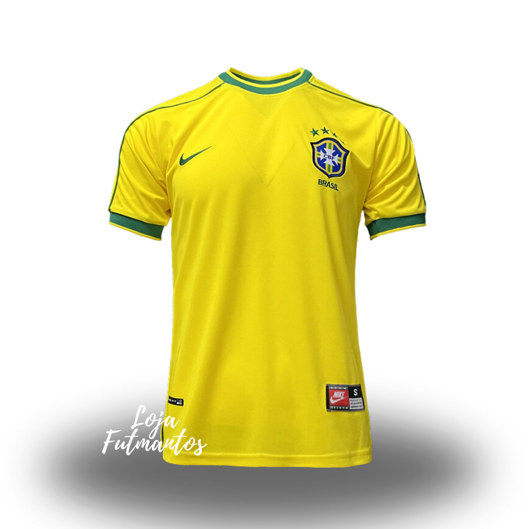 Camisa Brasil 1998 - Remake | Futmantos