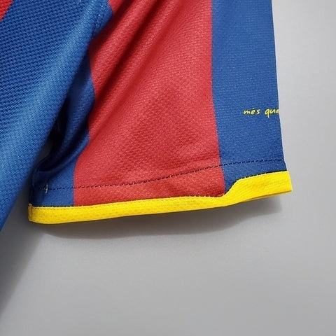Camisa Barcelona Retrô 2010/2011 Azul e Grená - | Futmantos