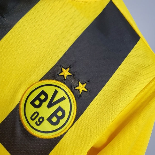 Camisa Borussia Dortmund Retrô 1213 - - Amarela e Preta | Futmantos