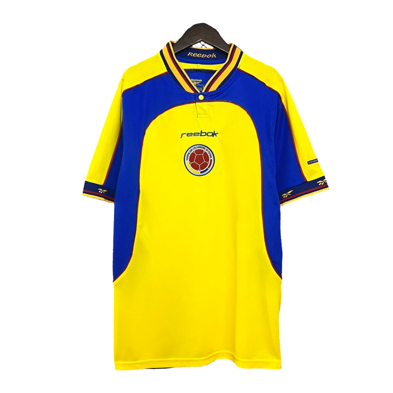 Camisa Colômbia 2001 I Home - Versão Retrô