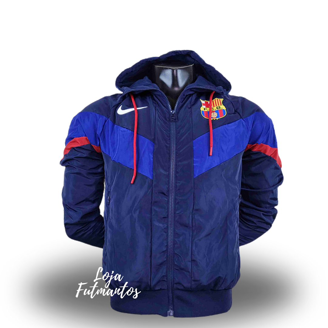 Corta Vento Barcelona - Azul Marinho