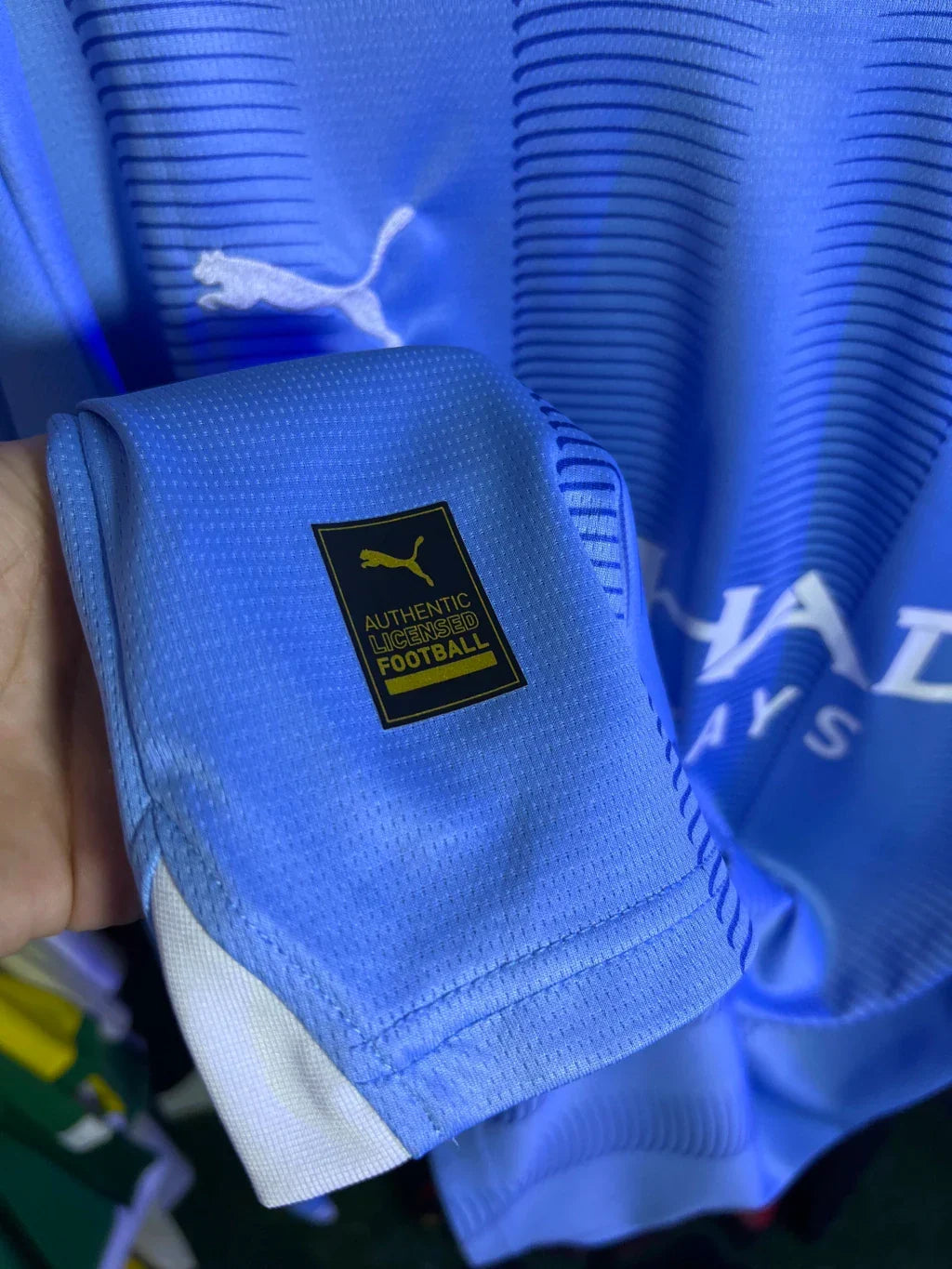 Camisa Manchester City I 23/24 - Torcedor Manga Longa - Haaland #9