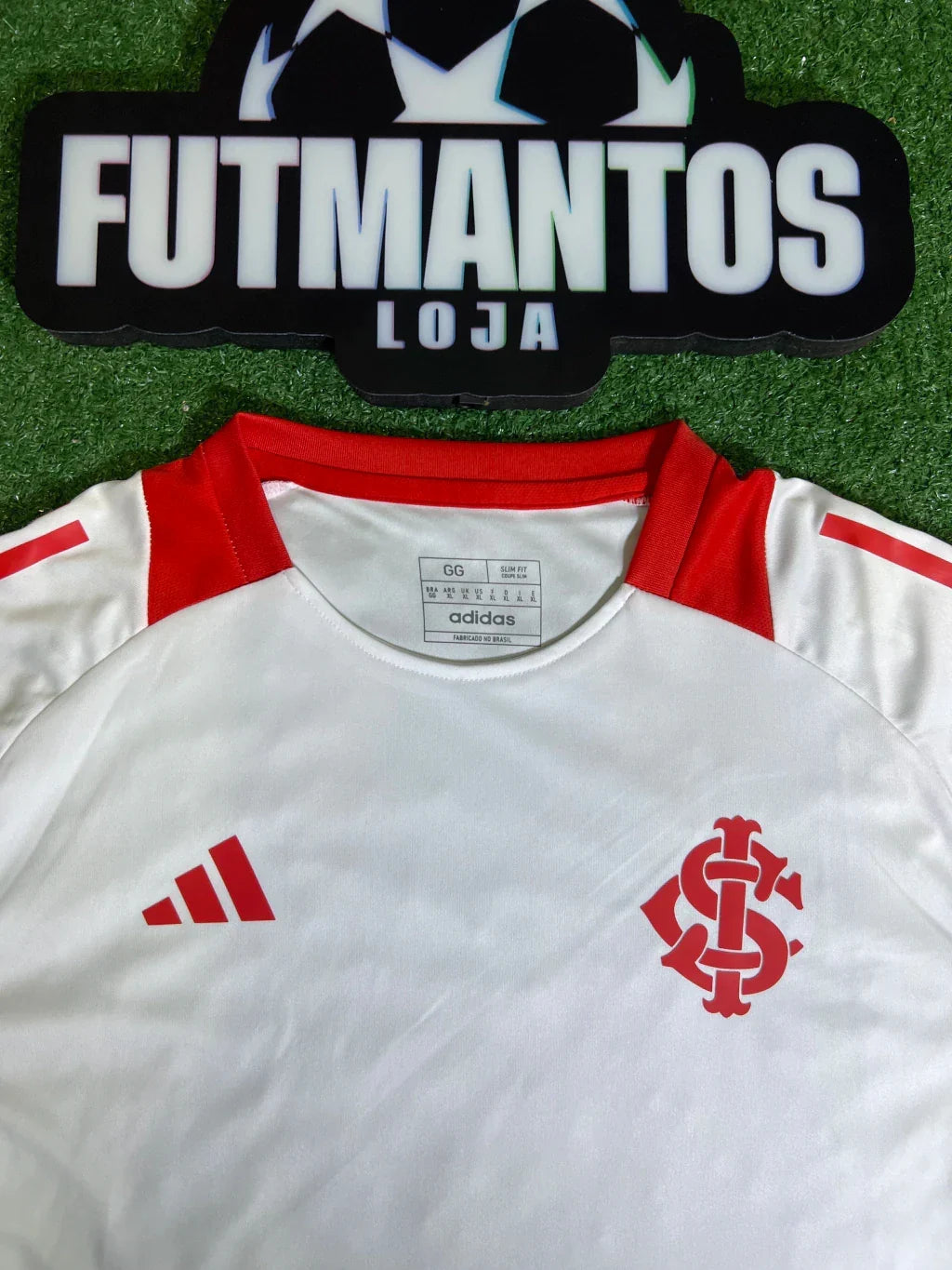 Camisa Internacional Treino 25/26- Branca | FutMantos