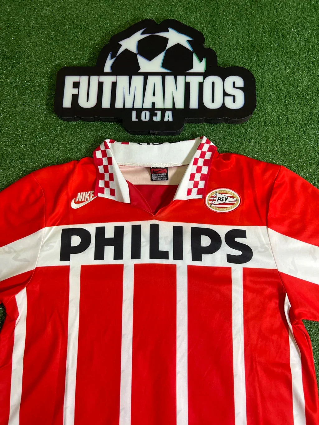 Camisa RetrΓ΄ PSV 1995/96 - #9 RONALDO