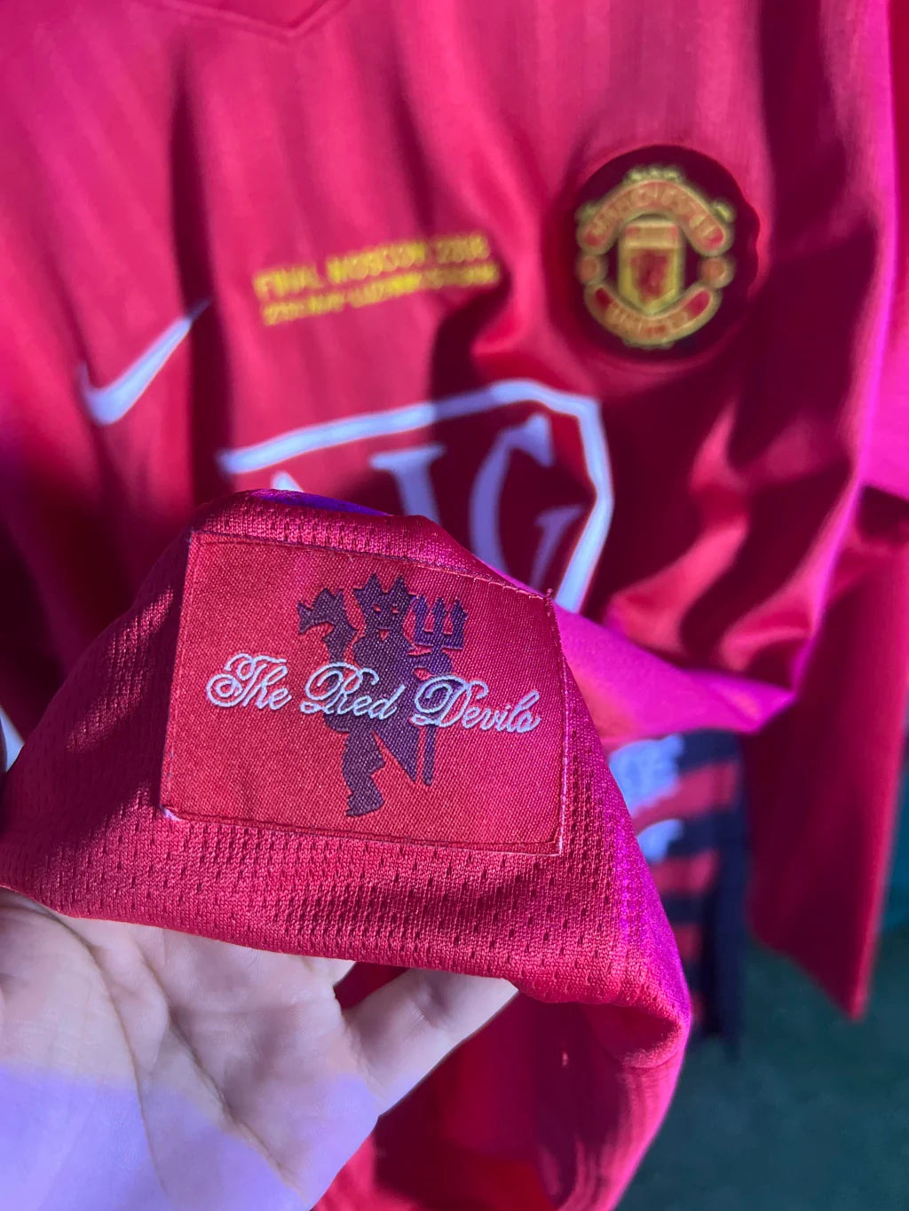 Camisa Manchester United 2007/08 - Retrô - Ronaldo #7