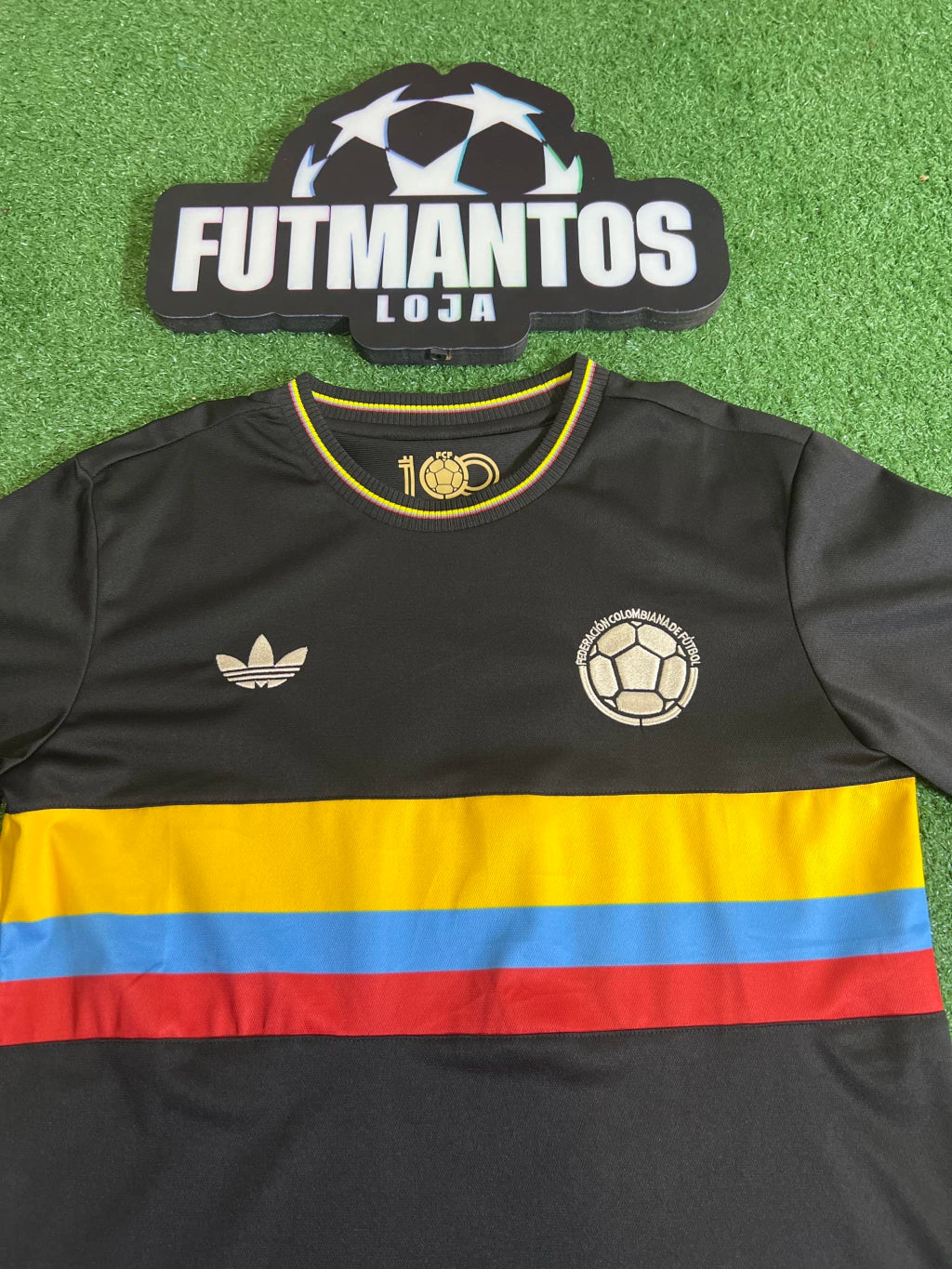 Camisa Seleção da Colômbia 2024 Adidas Especial Preta | FutMantos