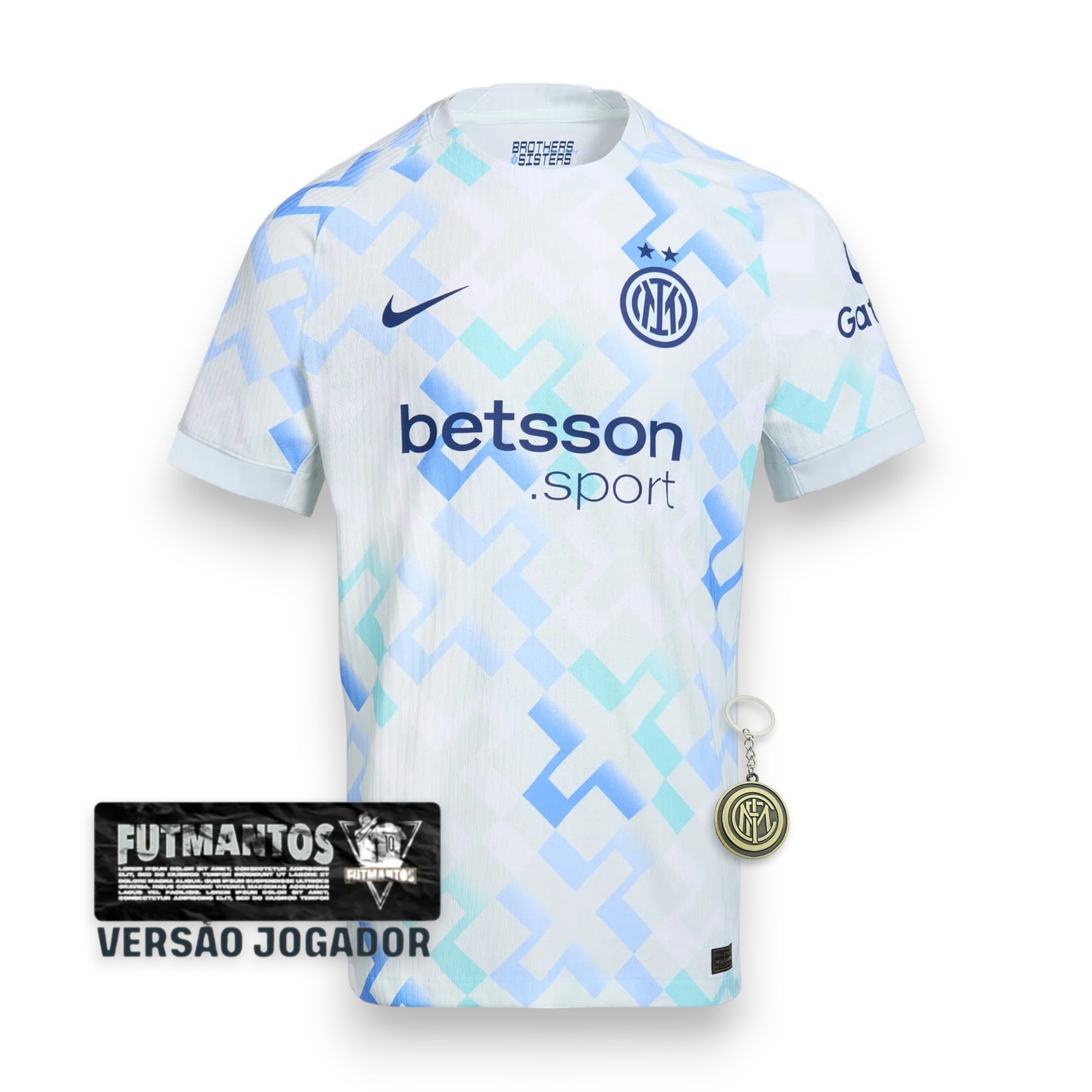 Camisa Inter de Milão II 25/26 Jogador Branca | Futmantos