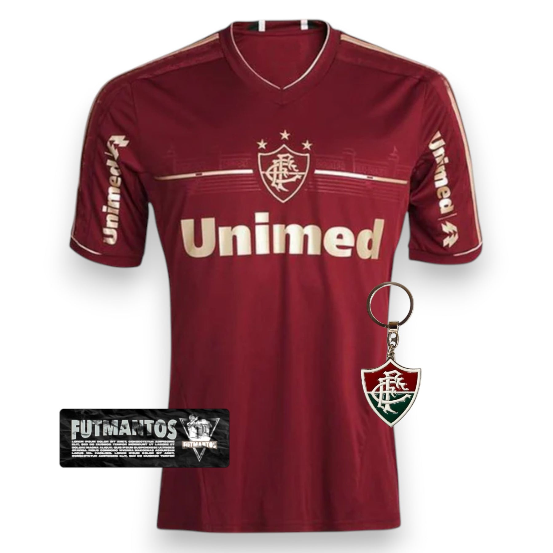 Camisa Fluminense Retrô 2012 Grená - | Futmantos