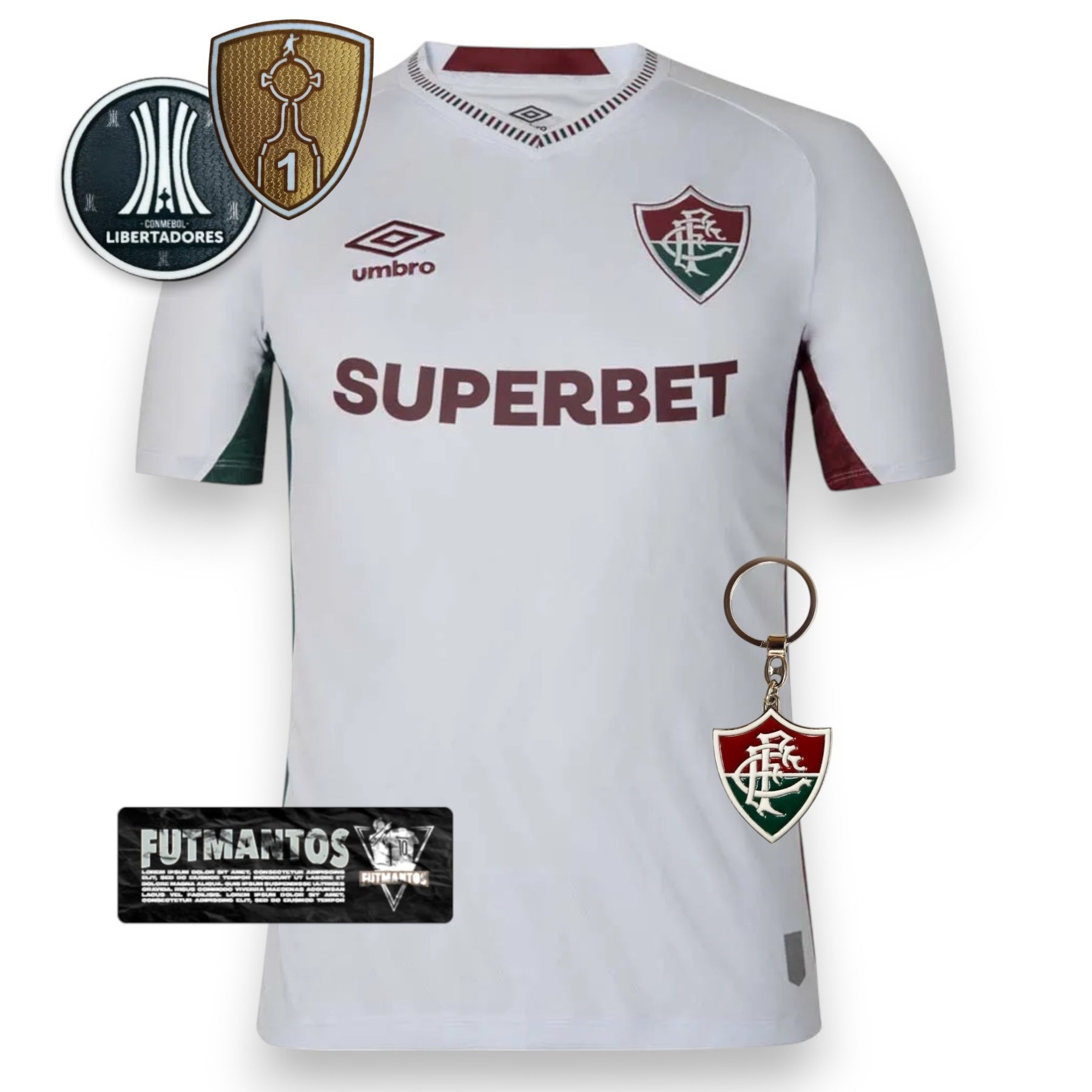 Camisa Fluminense II 25/26 - Libertadores | Futmantos