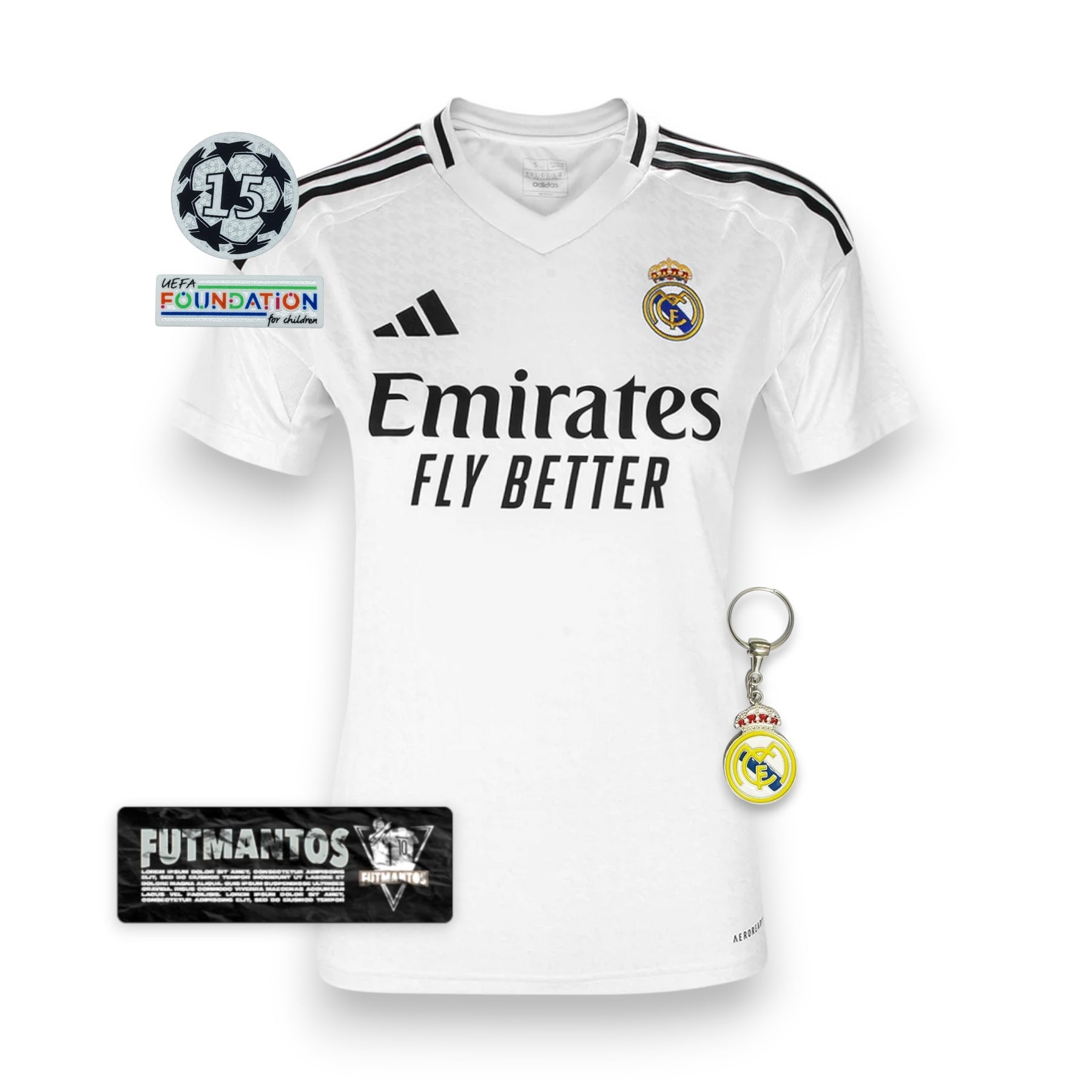 Camisa Real Madrid 24/25 - Feminina | Futmantos