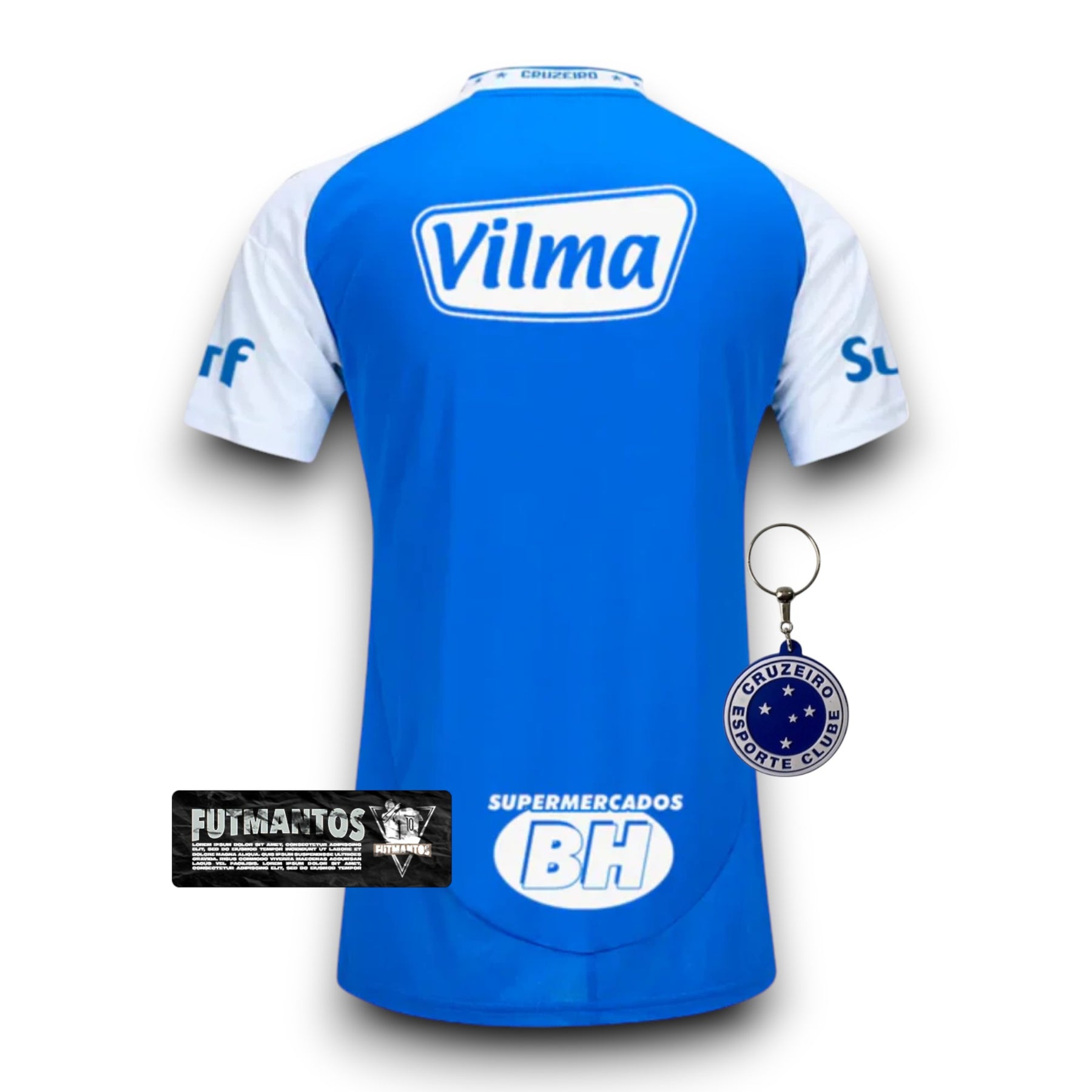 Camisa Cruzeiro l 25/26 Patrocínio - Feminina | FutMantos
