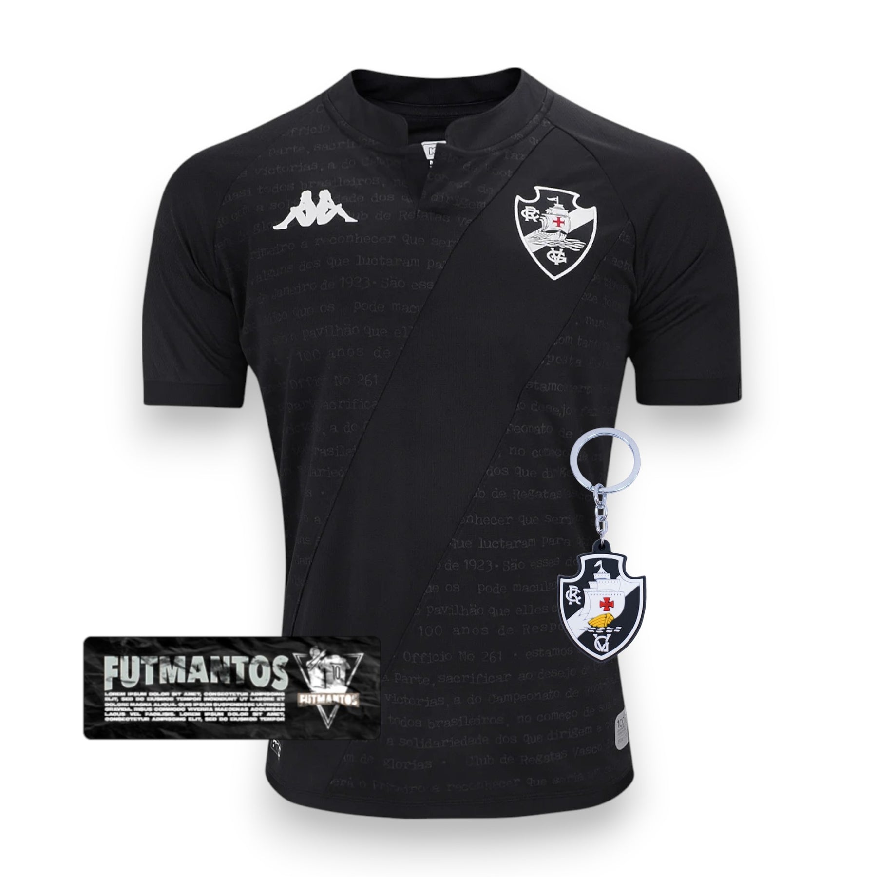 Camisa Vasco da Gama IV 24/25 Al Black | Futmantos