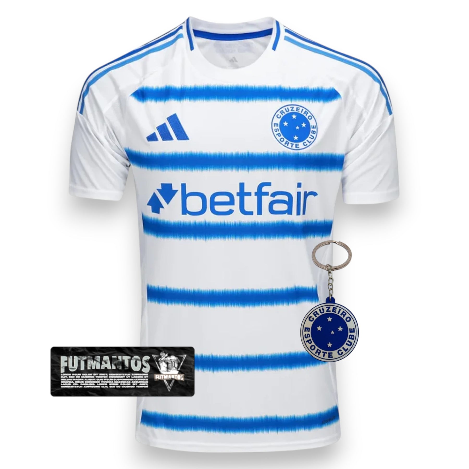 Camisa Cruzeiro II 25/26 Branca | FutMantos