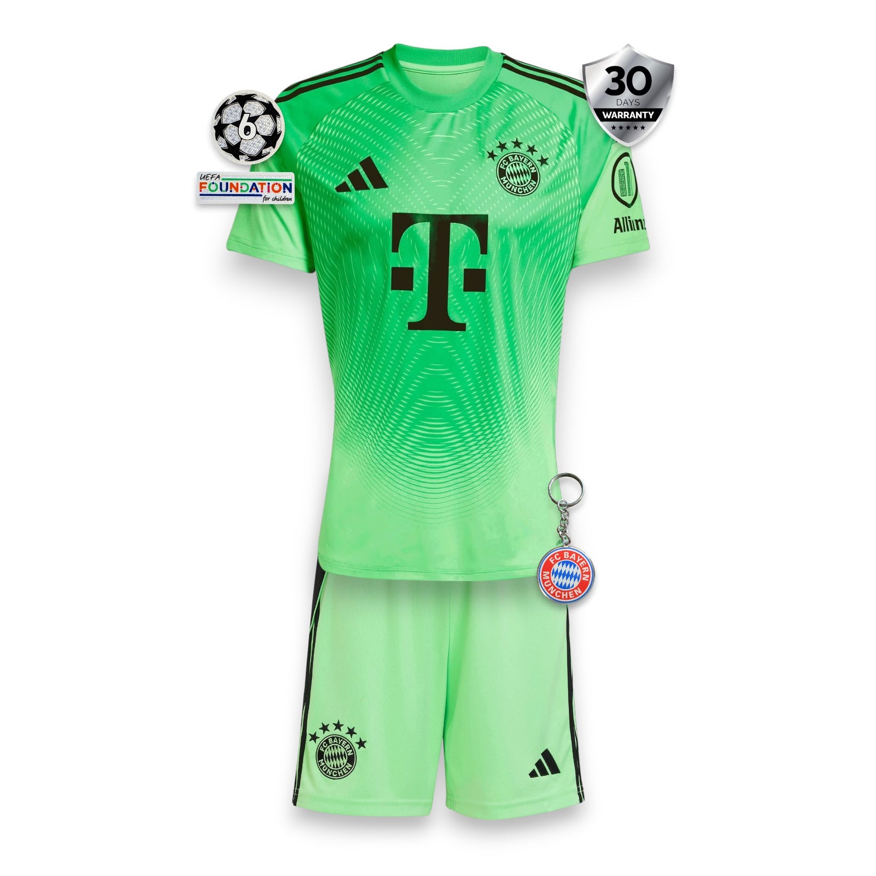 Conjunto Infantil Bayern de Munique Goleiro 2025/26 | Futmantos