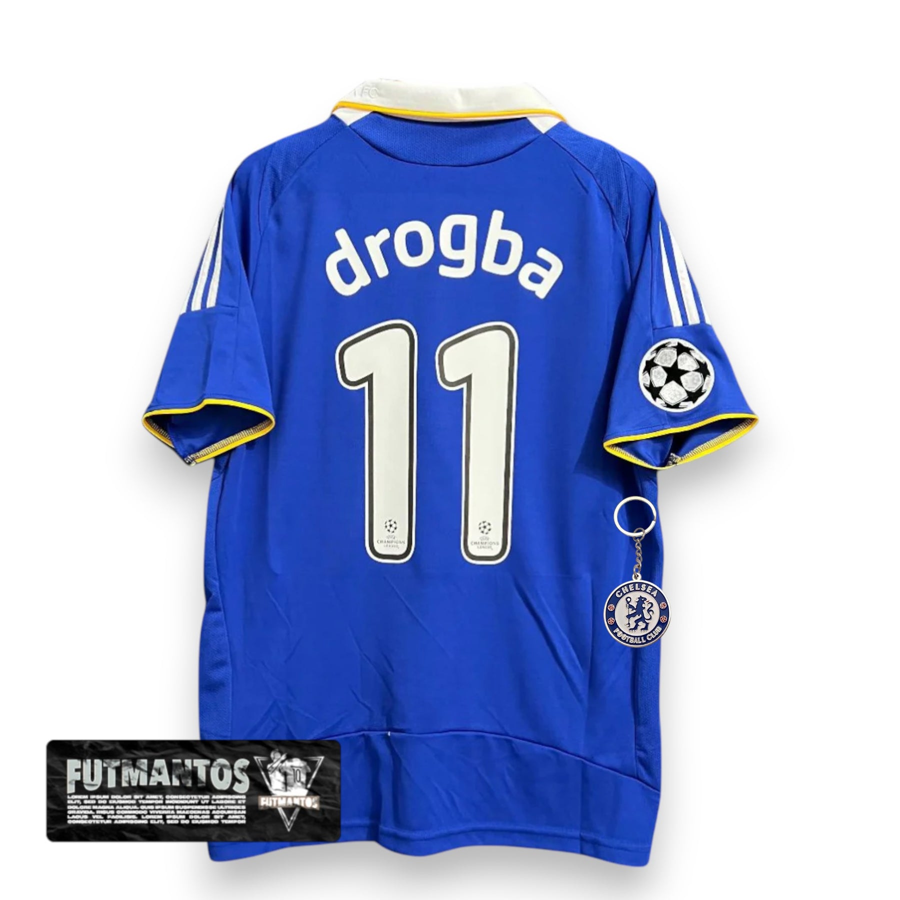 Camisa Chelsea 2007/2008 - Drogba #11 | Futmantos
