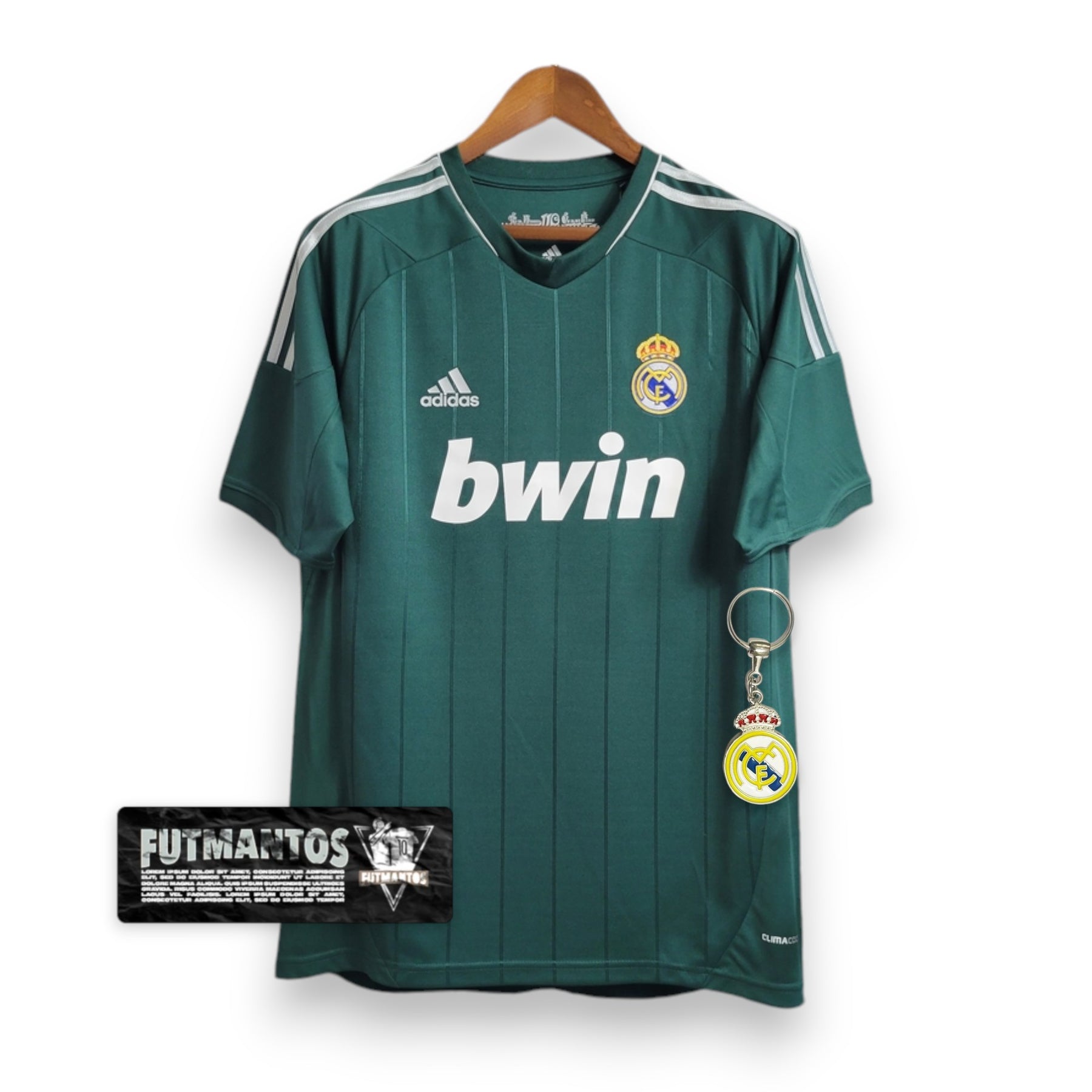 Camisa Real Madrid llI 12/13 - Verde | FutMantos