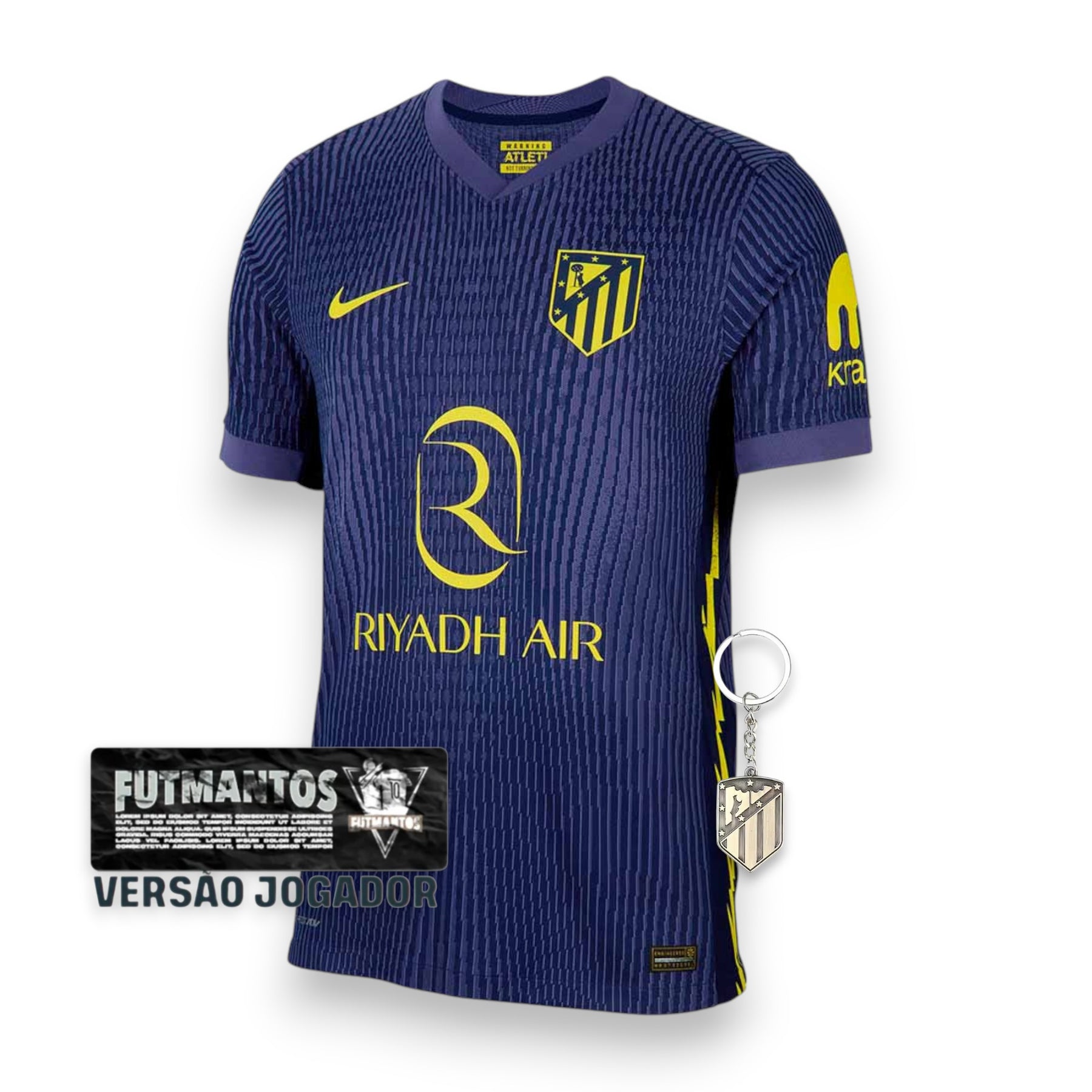 Camisa Atlético de Madrid II 25/26 Jogador | Futmantos