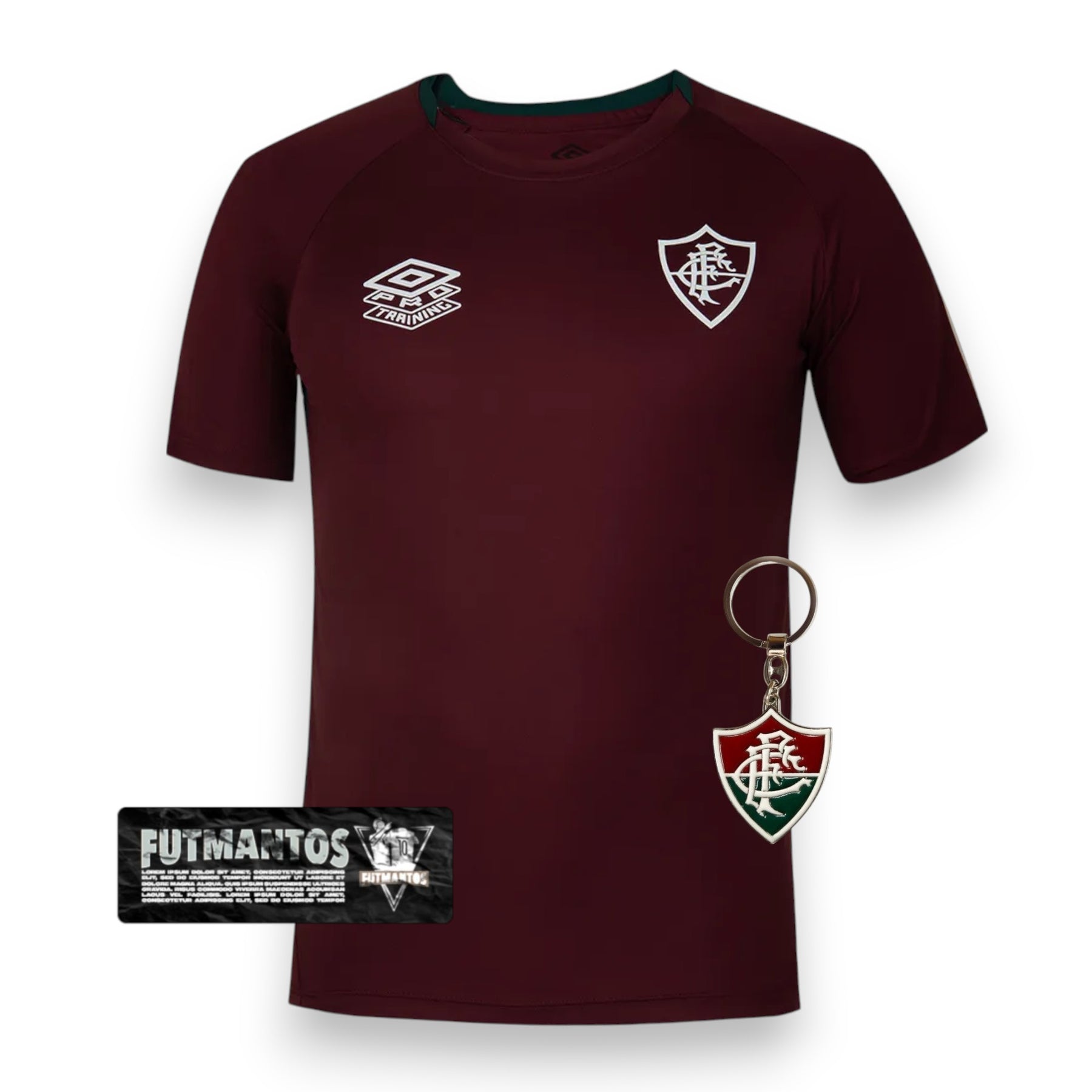 Camisa Fluminense 25/26 - Treino / Bordo | Futmantos
