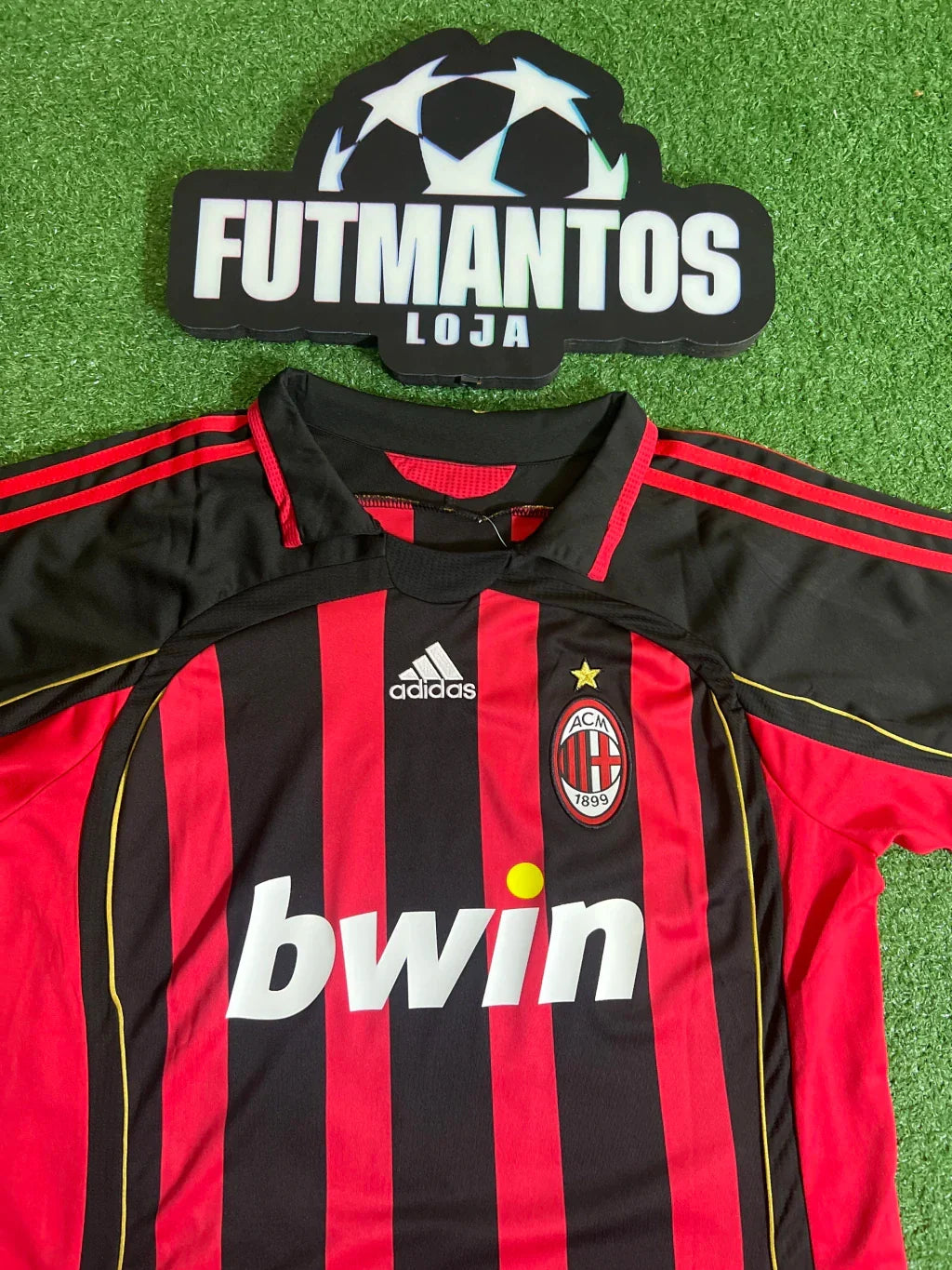Camisa AC Milan 2006/07 - #80 RONALDINHO | FutMantos