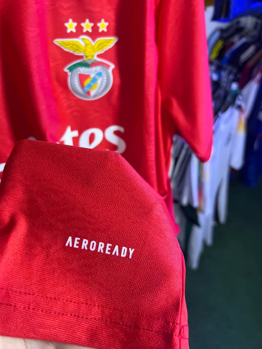 Camisa Benfica Titular 24/25-VersΓ£o Jogador|FutMantos