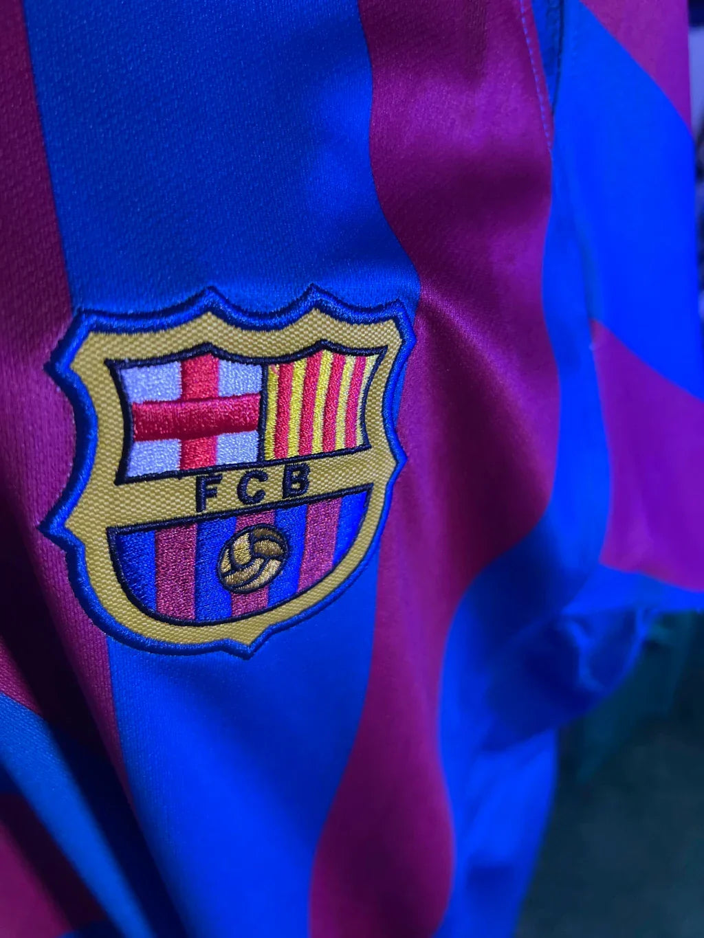 Camisa Barcelona I 2006 - RetrΓ΄ - Ronaldinho #10 | FutMantos