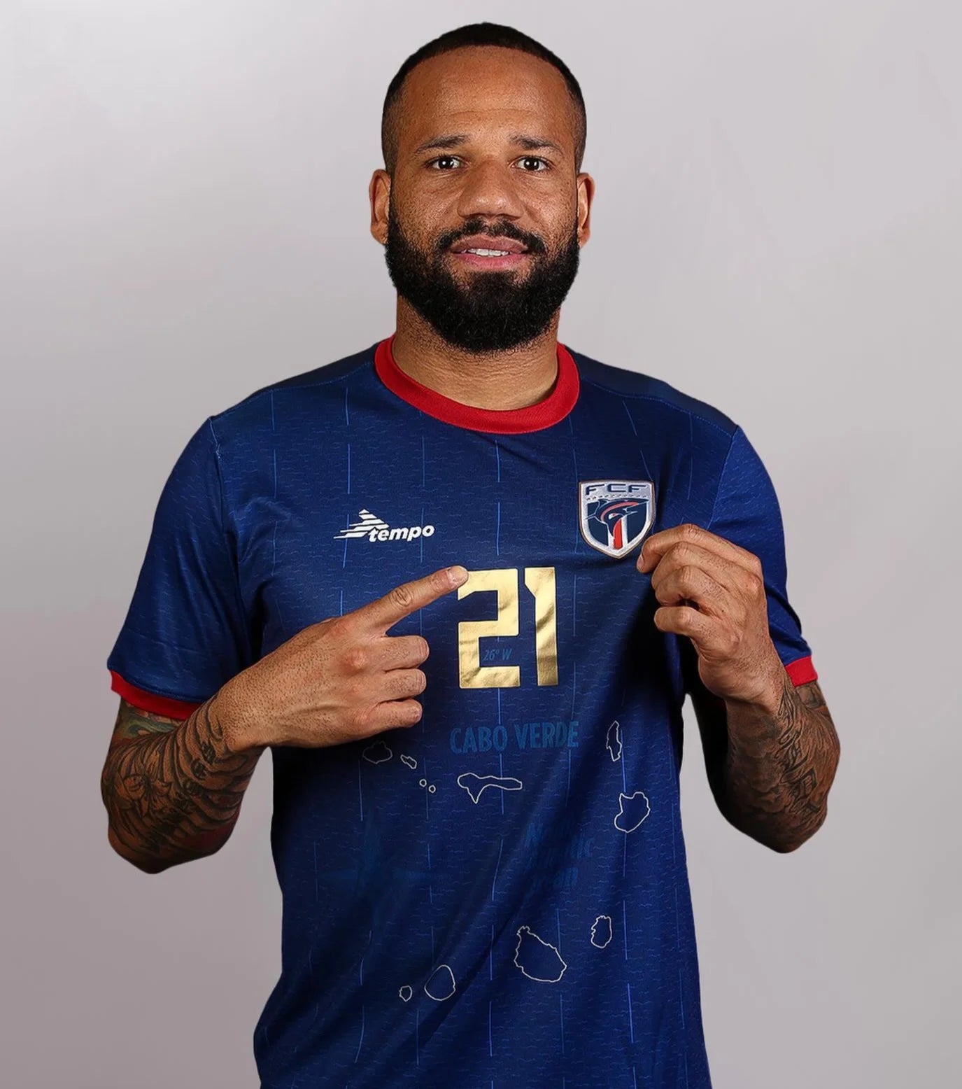 Camisa Cabo Verde I 25/26 | FutMantos
