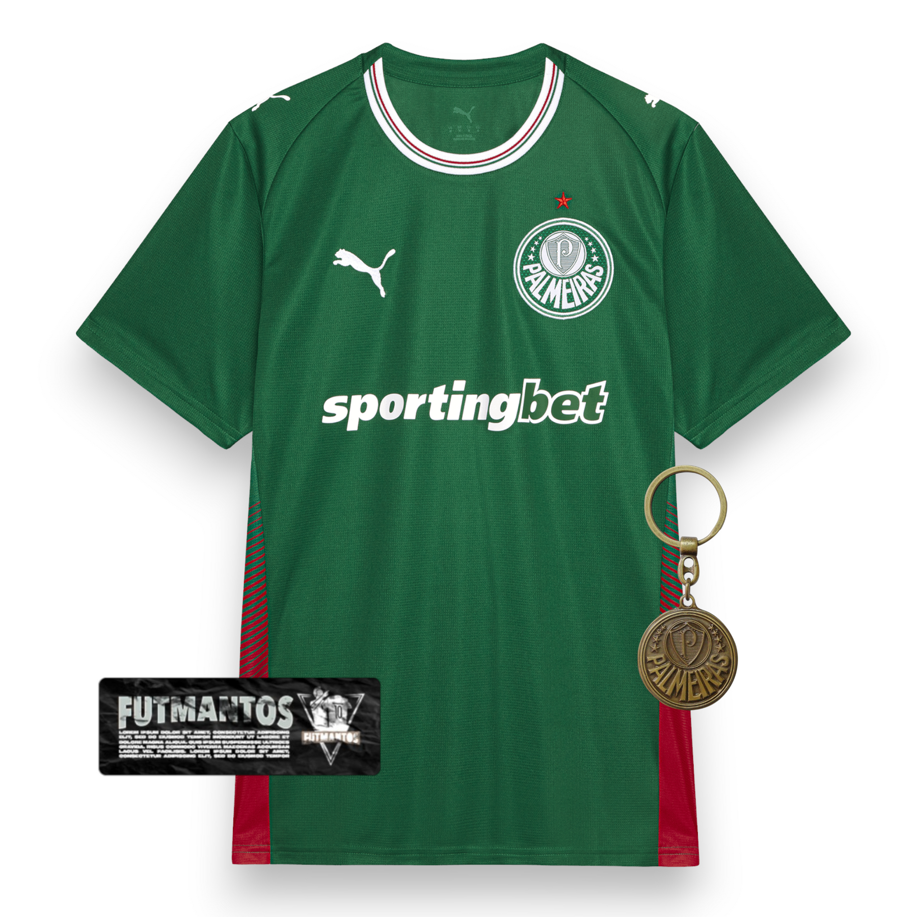 Camisa Palmeiras I Verde 26/27 | Futmantos