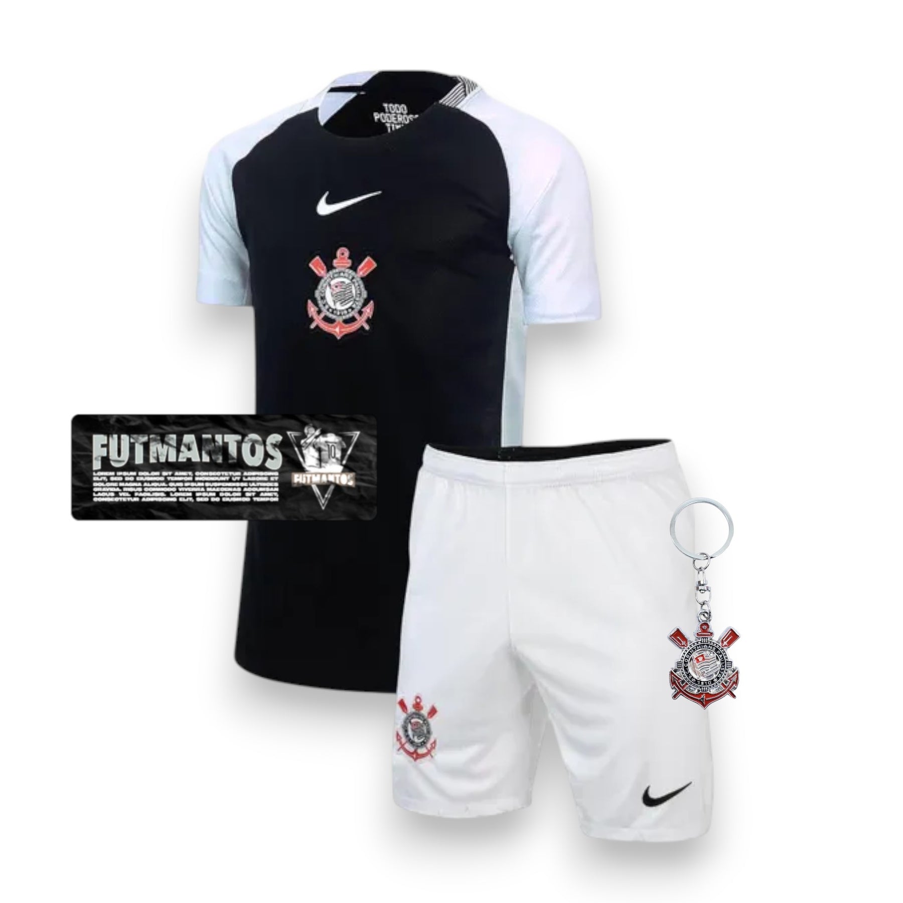 Kit Infantil Corinthians ll 25/26 | Futmantos