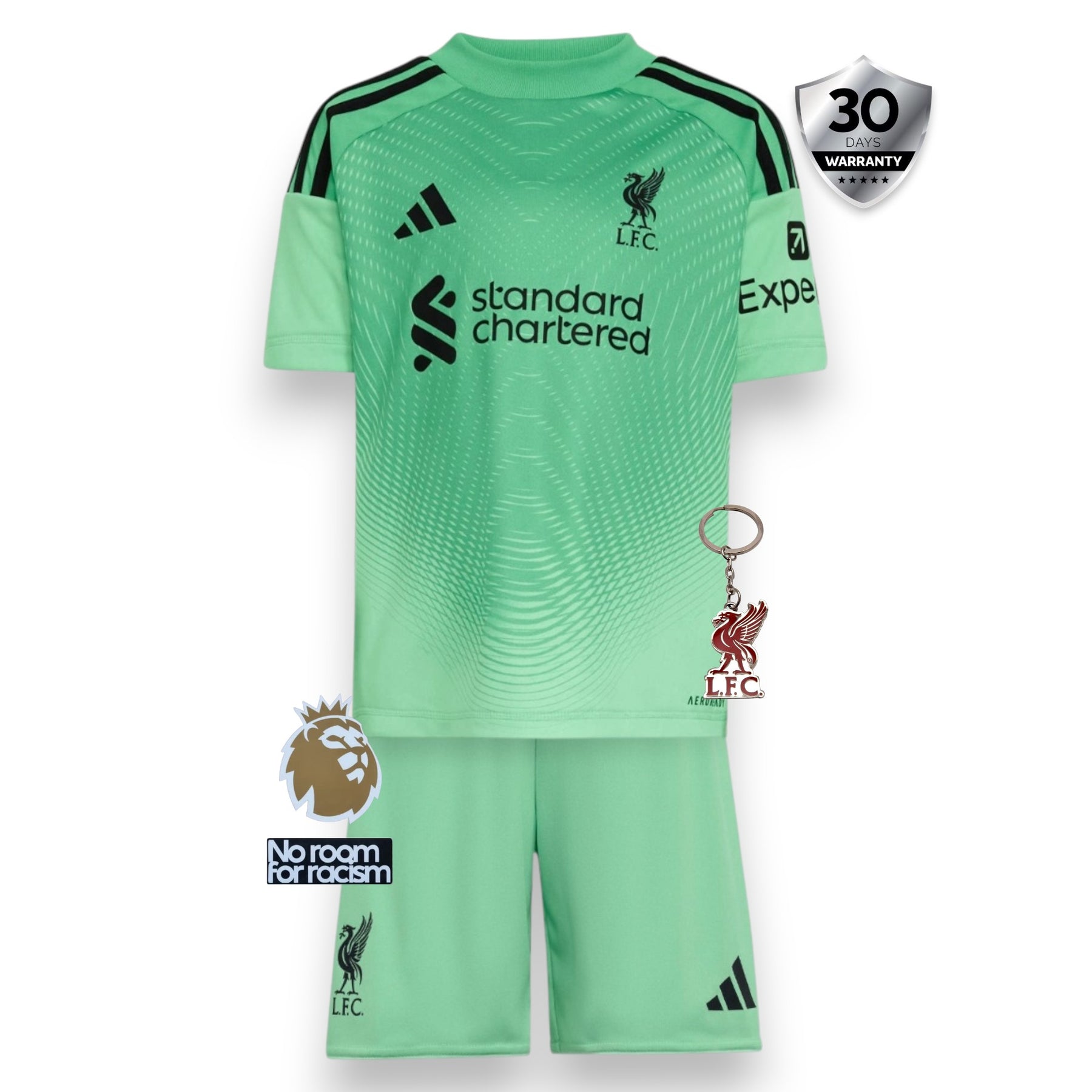 Conjunto Infantil Liverpool Goleiro 2025/26 | Futmantos