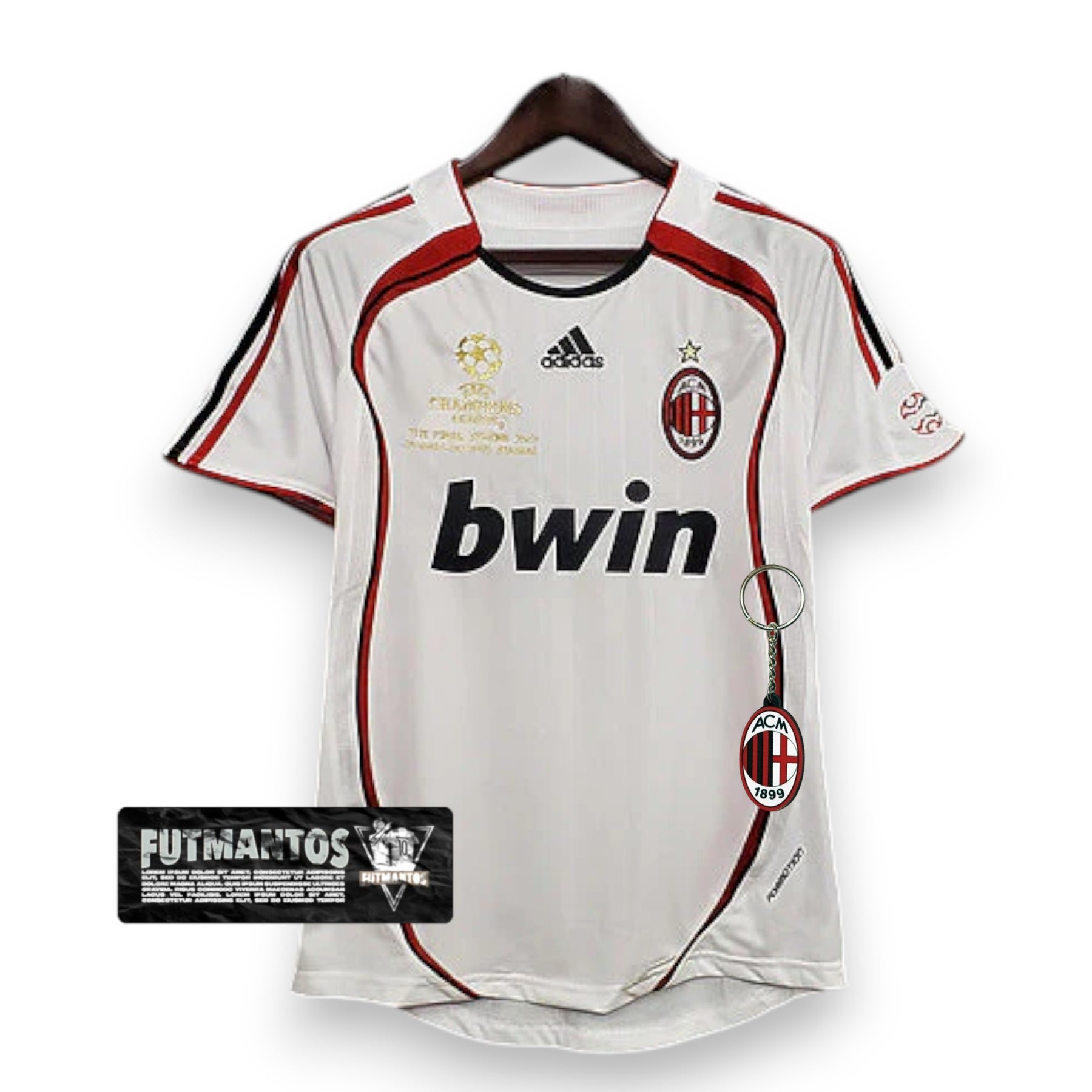 Camisa Milan Retrô 2006 Branca - | Futmantos