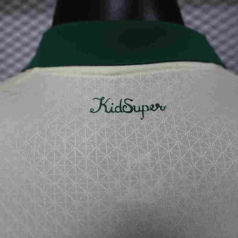 Camisa Palmeiras Bege 25/26 KidSuper - Versão Jogador | Futmantos