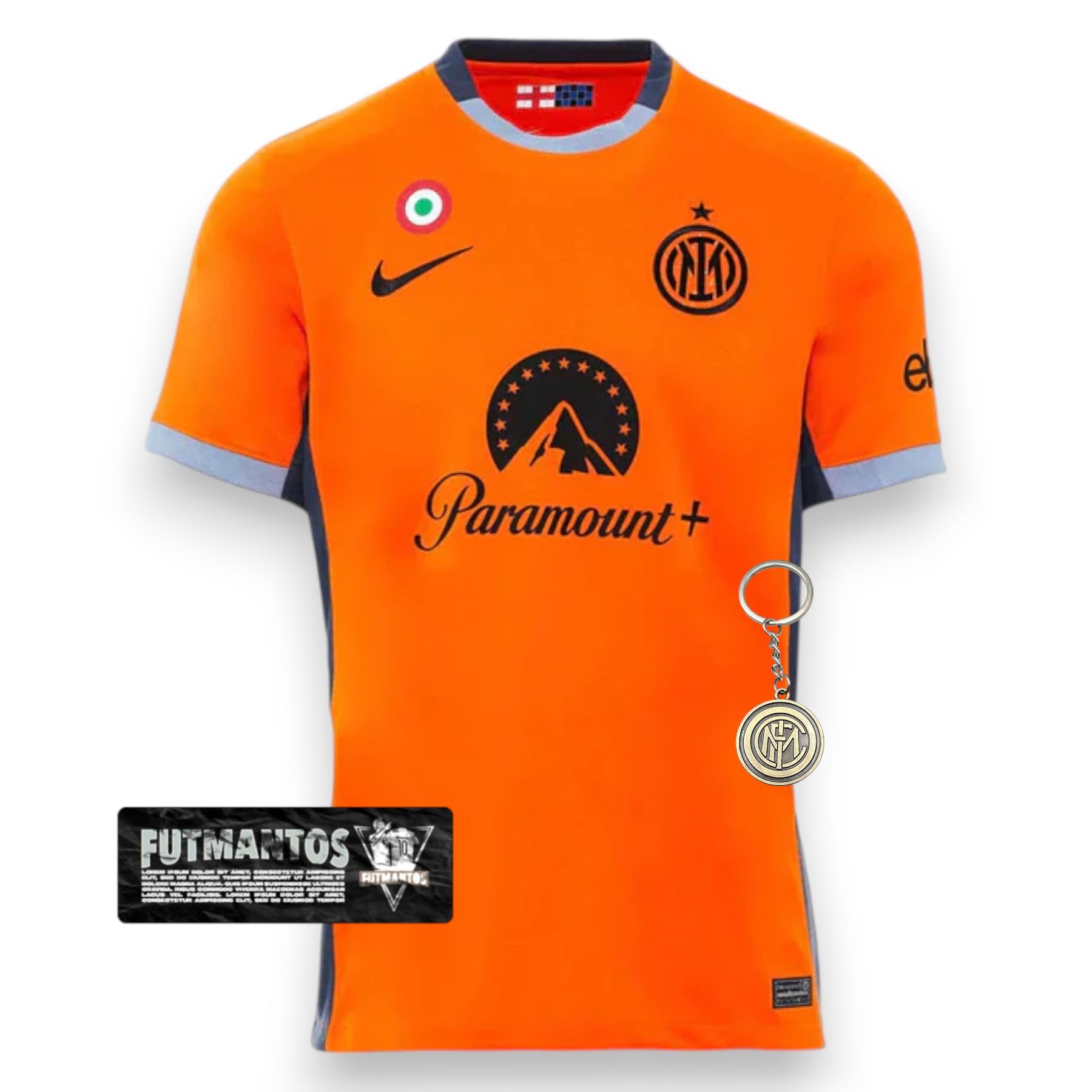 Camisa Inter de Milão III 23/24 - Laranja | Futmantos