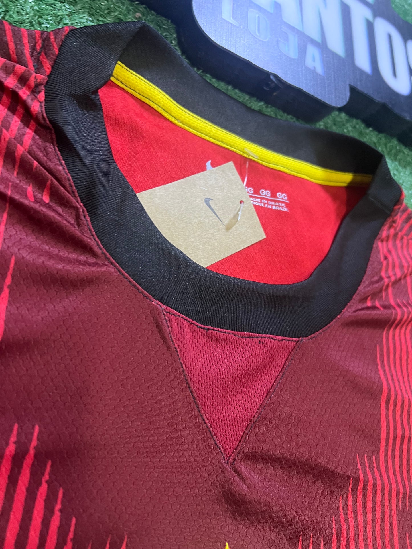 Camisa Brasil alternativa vermelha-modelo Básico 26/27 - Torcedor | FutMantos