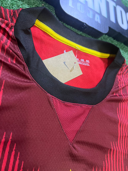 Camisa Brasil alternativa vermelha-modelo Básico 26/27 - Torcedor | FutMantos