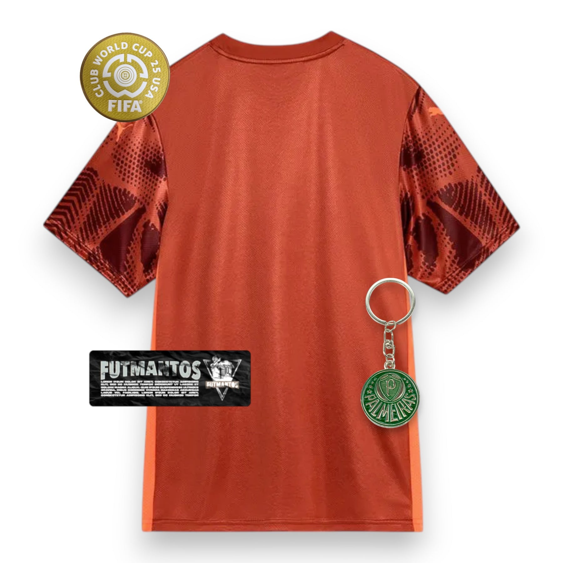 Camisa Palmeiras Goleira Vermelha 25/26 - Super Mundial | Futmantos