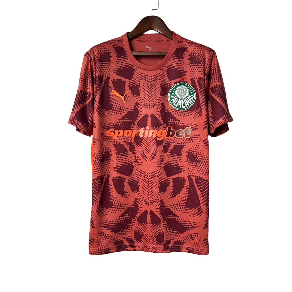 Camisa Palmeiras Goleiro 25/26 - Torcedor Masculino - Vermelha