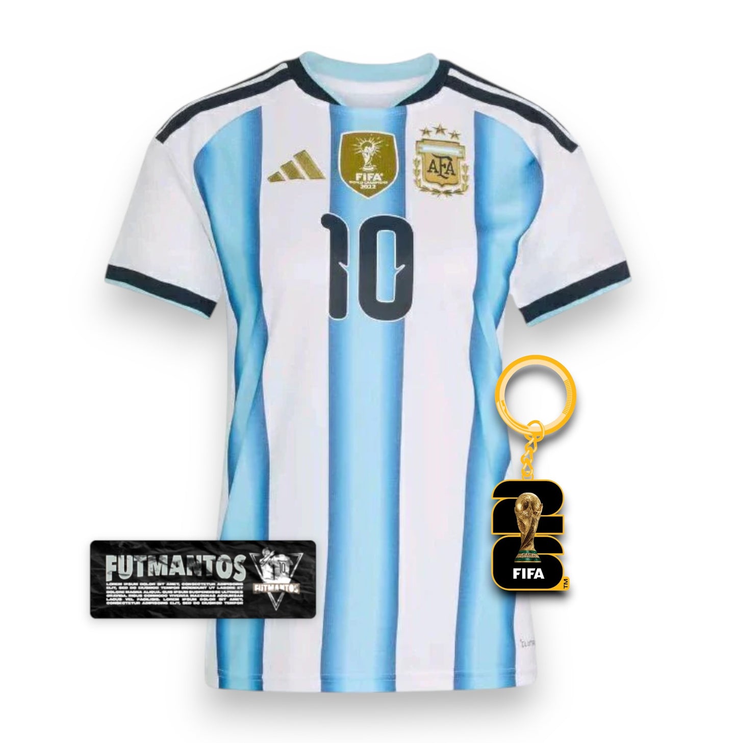 Camisa Argentina l 2026 - Messi#10  - Jogador | FutMantos