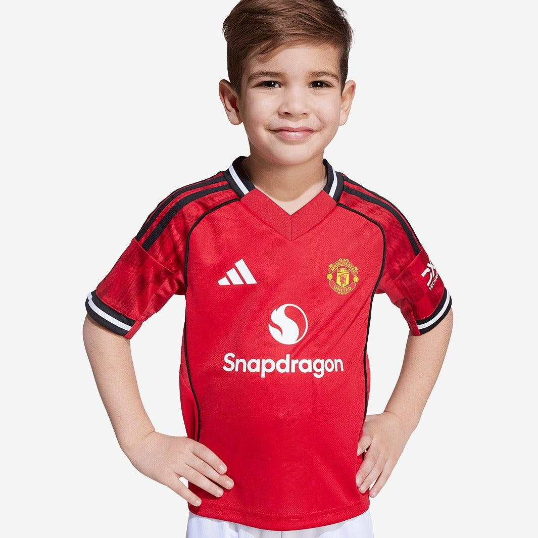 Conjunto Infantil Manchester United 2025/26 Torcedor